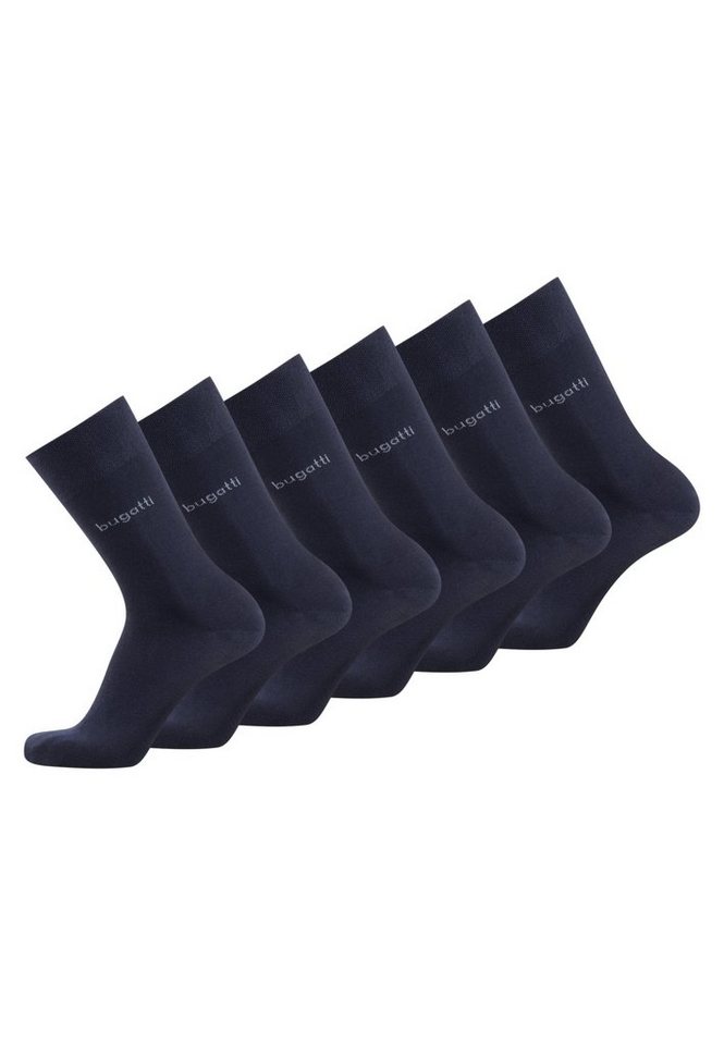 bugatti Socken 6703E545042 bugatti Herren Socken Herren für Alltag und Freizeit – 6 Paar Basic von bugatti