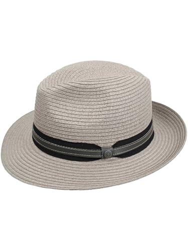 bugatti Sommerhut aus Papier - Sonnenhut mit Lederhutband für Herren - in Größe 55-61 erhältlich bugatti Sommerhut aus Papier - Sonnenhut mit Lederhutband für Herren - in Größe 55-61 erhältlich von bugatti