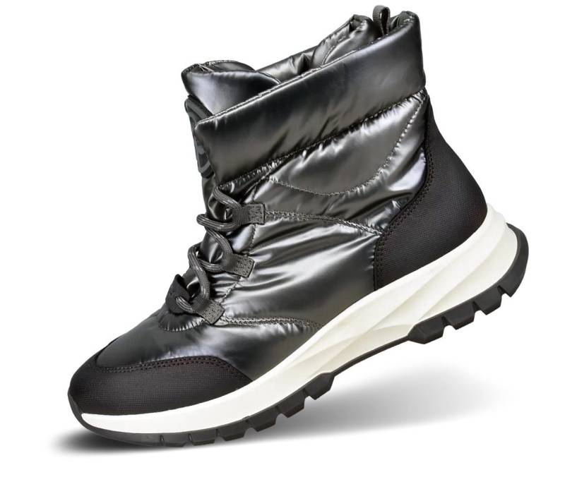 bugatti Stiefel Athena Tex metallics grau Damen Winterstiefel von bugatti