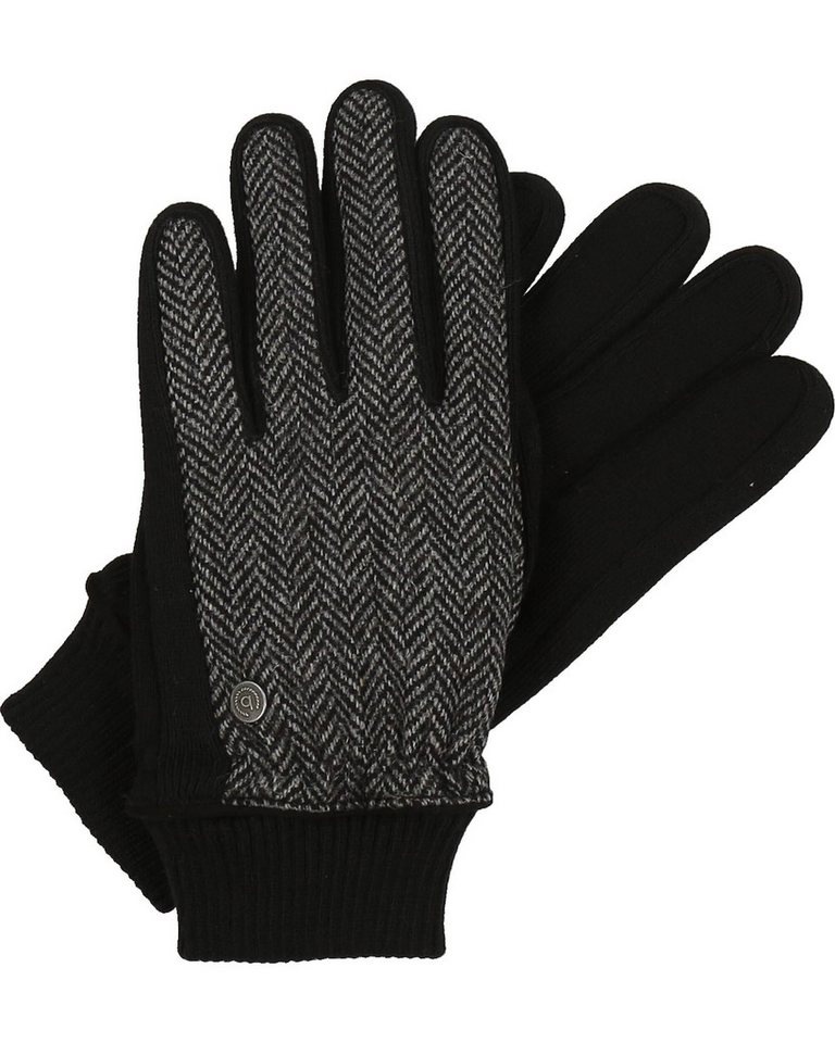 bugatti Strickhandschuhe Polyester Handschuhe (1-St., ohne Fransen) ohne Fransen von bugatti