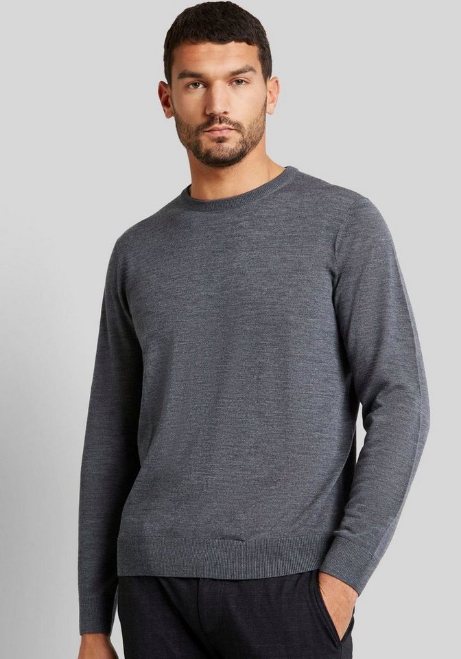 bugatti Strickpullover 7400-95530 aus 100% Merinowolle Regular Fit von bugatti