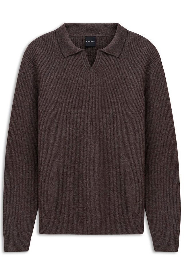 bugatti Strickpullover HERREN PULLOVER 1/1 ARM von bugatti