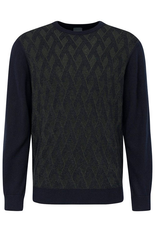 bugatti Strickpullover HERREN PULLOVER 1/1 ARM von bugatti