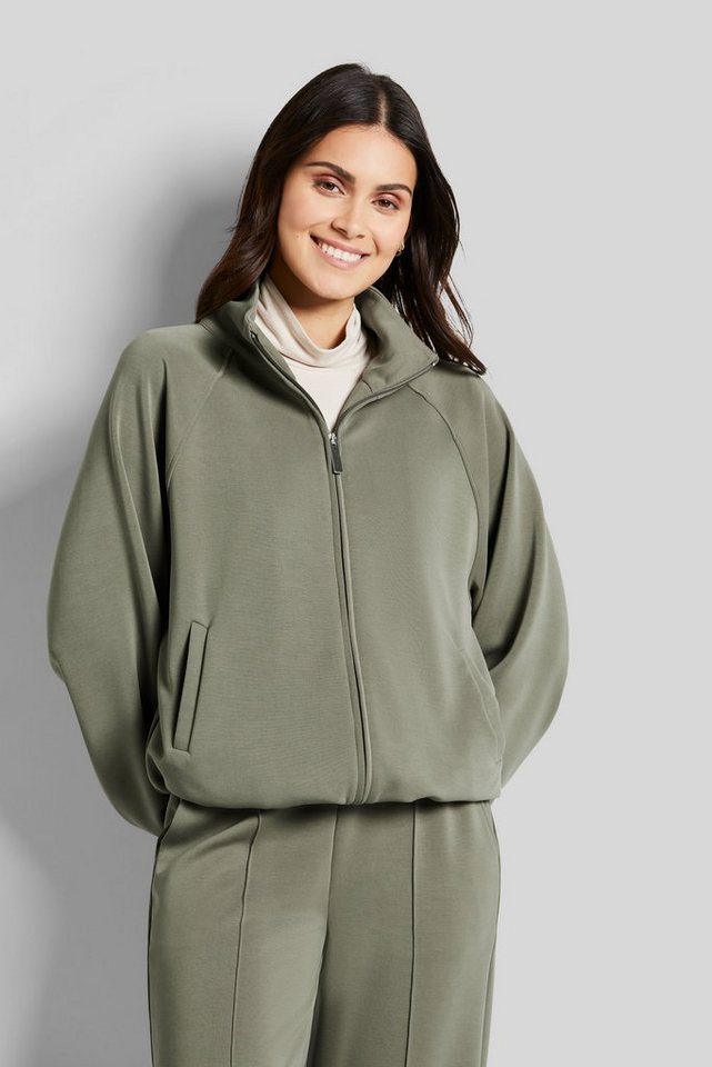 bugatti Sweatjacke mit Stehkragen von bugatti