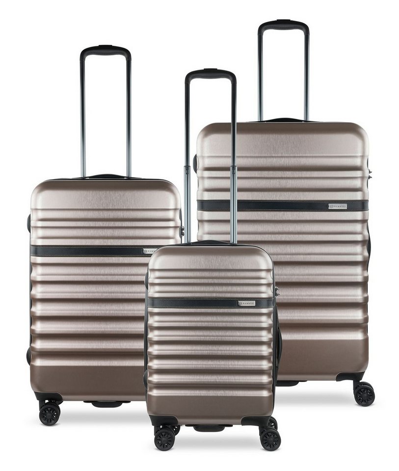 bugatti Trolleyset Corium, 4 Rollen, (Set, 3 tlg) von bugatti