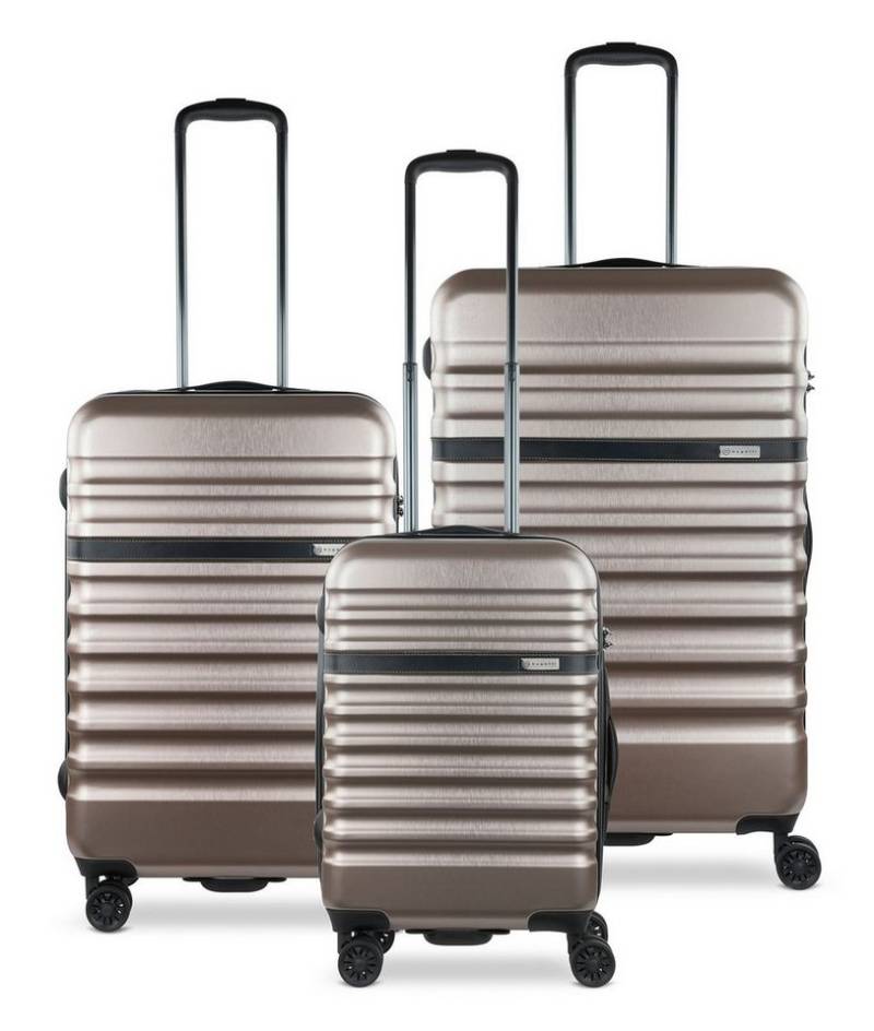 bugatti Trolleyset Corium, 4 Rollen, (Set, 3 tlg) von bugatti
