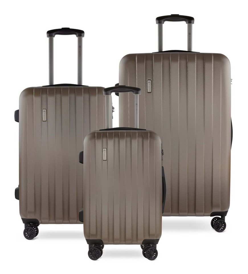 bugatti Trolleyset Hard Case Trolley S / M / L, 4 Rollen, (Set, 3 tlg) von bugatti