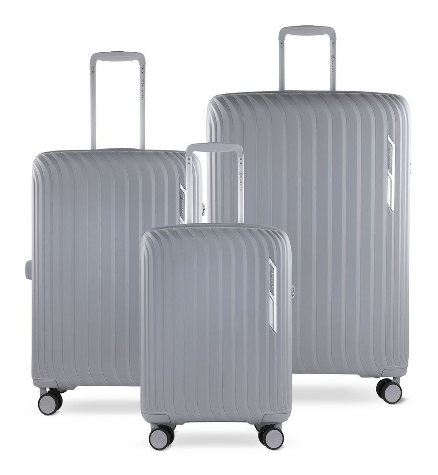bugatti Trolleyset Hard Case Trolley S / M / L, 4 Rollen, (Set, 3 tlg) von bugatti