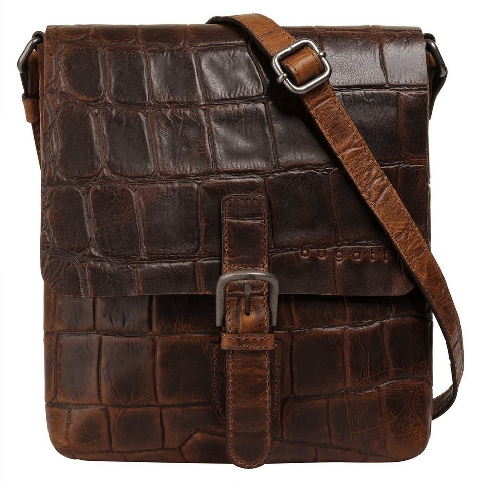 bugatti Umhängetasche NEVIO, echt Leder von bugatti