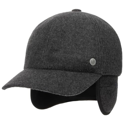 bugatti Windstopper Gore Baseballcap Baseballkappe Windschutz Nackenschutz Wollcap Wintercap (56 cm - anthrazit) von bugatti