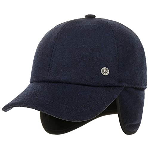 bugatti Windstopper Gore Baseballcap Baseballkappe Windschutz Nackenschutz Wollcap Wintercap (56 cm - dunkelblau) von bugatti