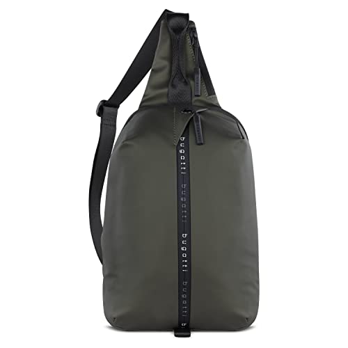 bugatti blanc Sling Bag - vielseitiger Crossbody Rucksack - Schultertasche in olive von bugatti