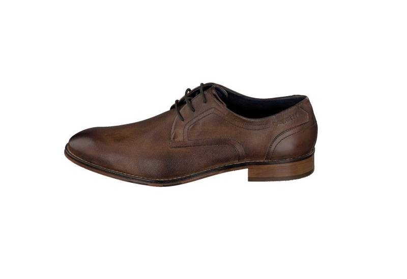 bugatti Herren Business Schnürschuh MENO 312-52902-1100-6363 cognac braun Schnürschuh von bugatti