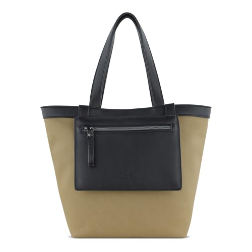 bugatti kleine Elena Tote Bag, Shopper mit Täschchen als Diebstahlschutz, camel von bugatti