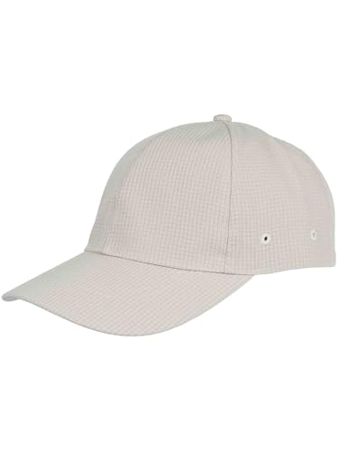 bugatti sportliche Baseballkappe mit Seersucker Effekt - One Size mit verstellbarem Tri-Glide-Verschluss Beige von bugatti
