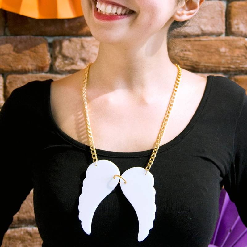 Engelflügel Halskette, Plexiglas Engel Schmuck, Geschenke Unter 25 Engelflügel Halskette, Plexiglas Engel Schmuck, Geschenke Unter 25 von bugga