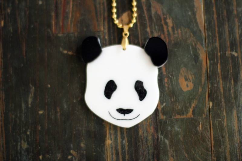 Laser Cut Acryl Panda Halskette, Plexiglas Y2K Schmuck, Geschenke Unter 25 Laser Cut Acryl Panda Halskette, Plexiglas Y2K Schmuck, Geschenke Unter 25 von bugga