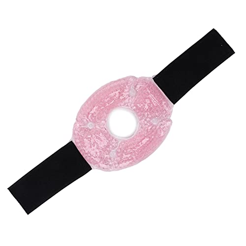 Ice Pack Kniebandage, Gel-Polyester-Gewebe, Kinder-Kniebandage zur Linderung von Schmerzen und zur Linderung von Sportverletzungen(Rosa) von buhb