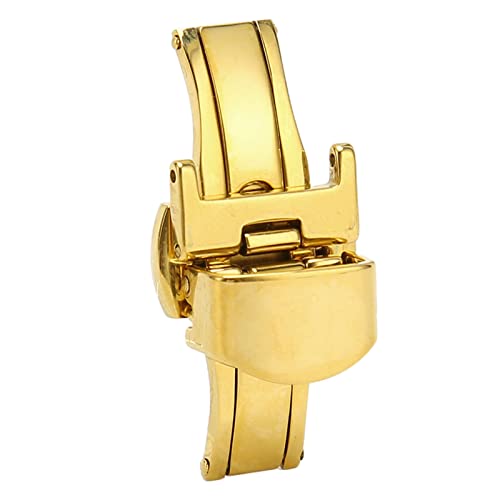 buhb Uhrenarmband-Schnalle, Ersatz-Uhrenarmband-Verschluss Sicher für Uhrmacher für Zuhause (12mm) von buhb