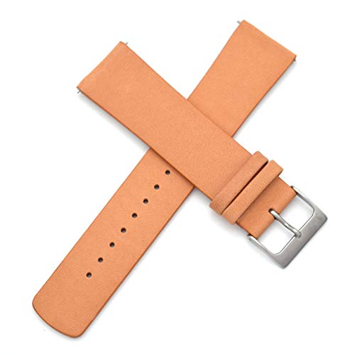 Uhrenarmband aus echtem Leder, 22 mm, Ersatz für Skagen Uhrenarmband aus echtem Leder, 22 mm, Ersatz für Skagen von bullish