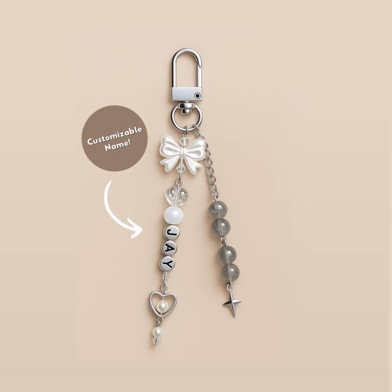 Personalisierter Schlüsselbund | Taschenanhänger Personalisierbar Schlüsselanhänger Geschenk Für Mutter Die Beste Freundin Personalisierter Schlüsselbund | Taschenanhänger Personalisierbar Schlüsselanhänger Geschenk Für Mutter Die Beste Freundin von bunniebrace