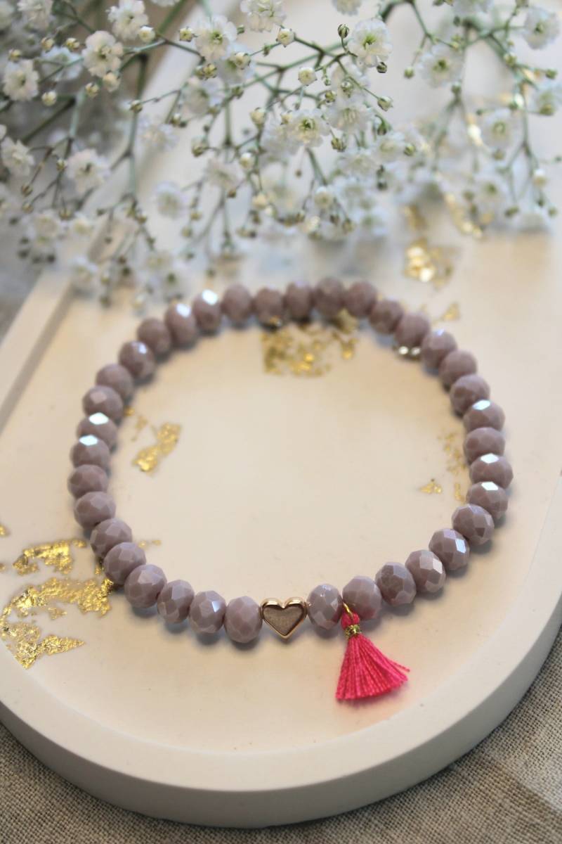 Glitzerarmband | Flieder Herz Personalisierbar Geschenk Geburtstagsgeschenk Glitzer Roségold Gold Silber Hochzeitsfeier Glitzerarmband | Flieder Herz Personalisierbar Geschenk Geburtstagsgeschenk Glitzer Roségold Gold Silber Hochzeitsfeier von buntundgluecklich