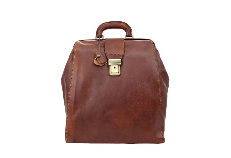 bupell Arzttasche Carmine, Hebammentasche Doktortasche aus pflanzlich gegerbtem Leder von bupell