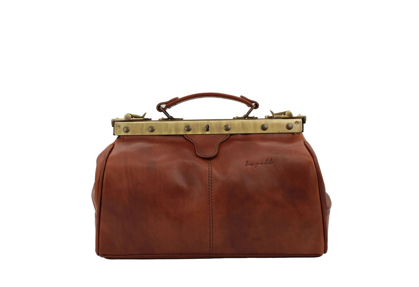 bupell Arzttasche Davide, Hebammentasche Doktortasche aus pflanzlich gegerbtem Leder von bupell