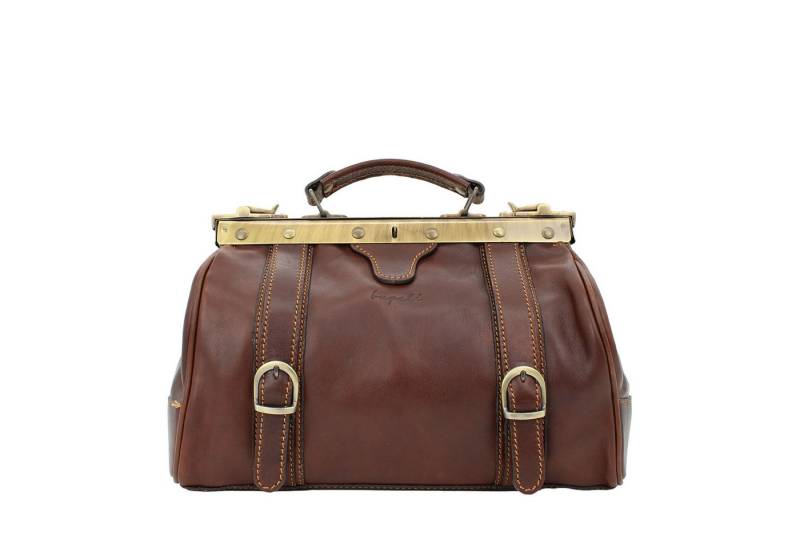 bupell Arzttasche Vico, Hebammentasche aus pflanzlich gegerbtem Leder - Handmade in Italy von bupell