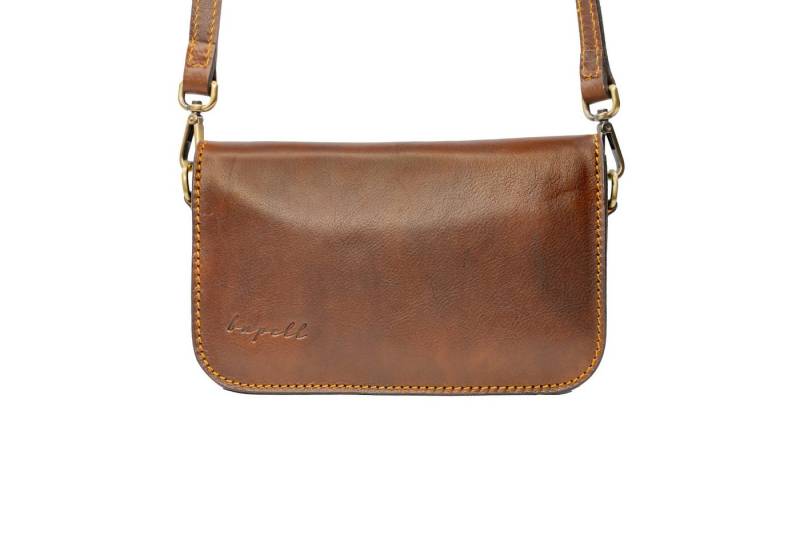 bupell Schultertasche Cinzia, Handtasche aus pflanzlich gegerbtem Leder von bupell