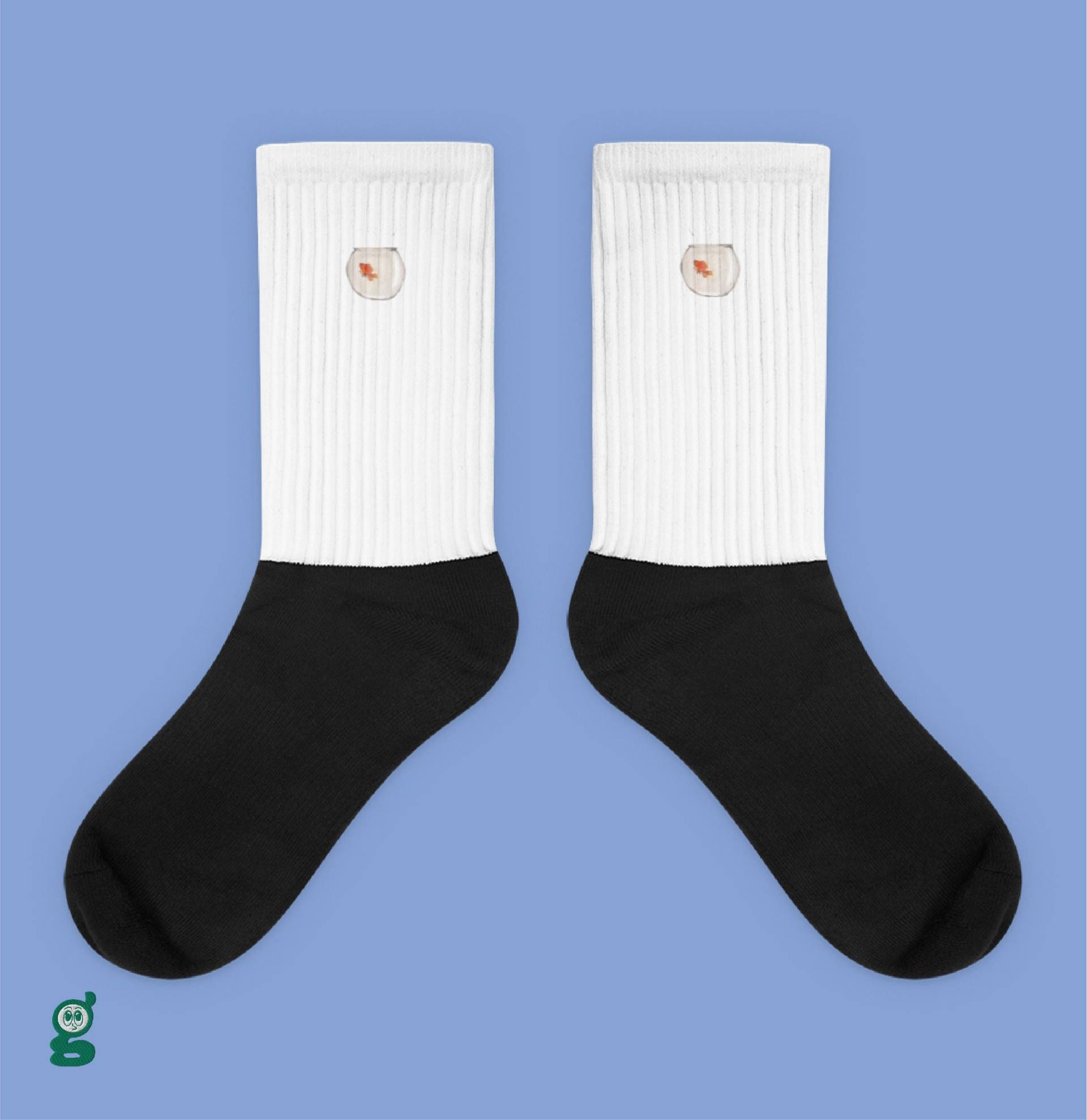 Socken Goldfisch Lustige in Einer Schüssel Design-Socken - Auffälliges Geschenk Für Fischliebhaber Socken Goldfisch Lustige in Einer Schüssel Design-Socken - Auffälliges Geschenk Für Fischliebhaber von burningvisage