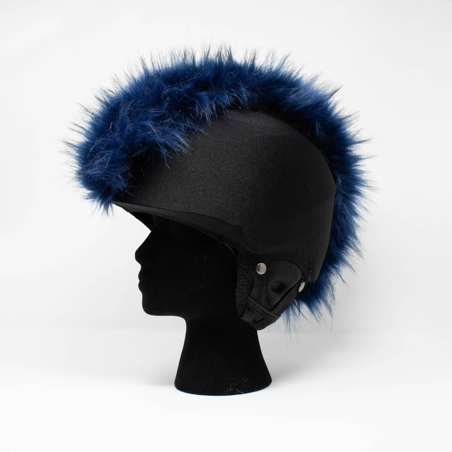 Mohawk - Mitternachts Blau Kunstpelz Skihelm Überzug Burrfur Mohawk - Mitternachts Blau Kunstpelz Skihelm Überzug Burrfur von burrfur