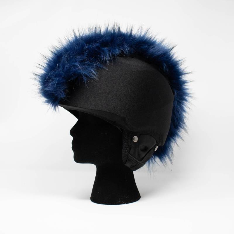 Mohawk - Mitternachts Blau Kunstpelz Skihelm Überzug Burrfur Mohawk - Mitternachts Blau Kunstpelz Skihelm Überzug Burrfur von burrfur
