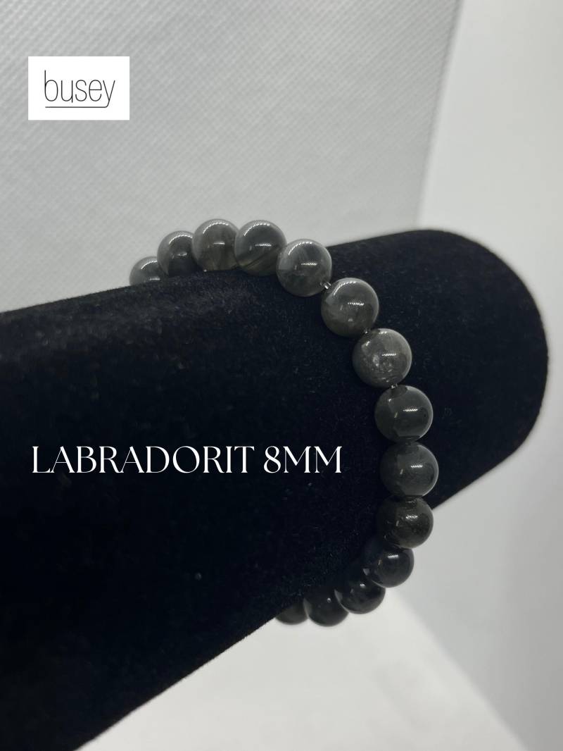 Naturstein Armband Labradorit 8mm Geschenk von buseyDE