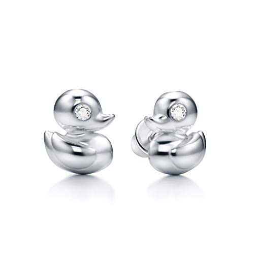 butterfly Mädchen Ohrstecker Sterling-Silber 925 Klar Ente Eco-Verpackung Geschenk Schmuck von butterfly