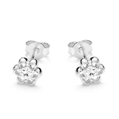butterfly Mädchen Ohrringe Stecker Sterling-Silber 925 Blume Eco-Verpackung Taufe Geschenk von butterfly