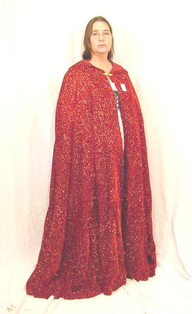Roter Samt Mit Goldfarbenem Renaissance Umhang Cape 6623A Abe Roter Samt Mit Goldfarbenem Renaissance Umhang Cape 6623A Abe von butw