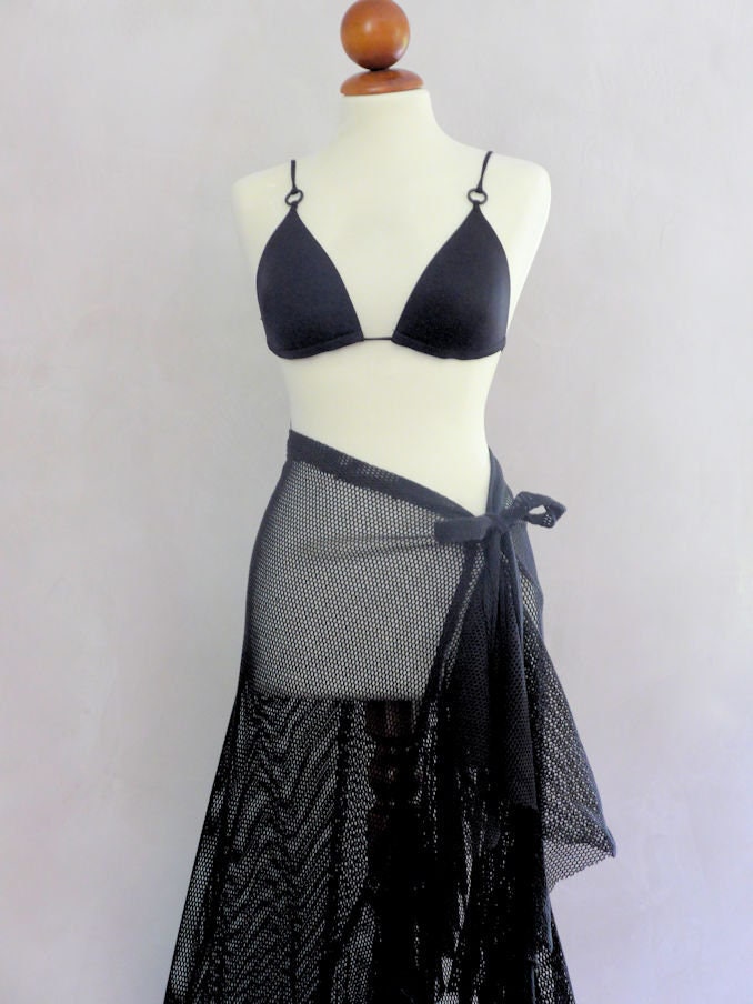 Lange Schwarze Netz Fandango Strand Vertuschen Pareo Wrap Um Rock Mit Rüsche. Mit Floral Quasten Lange Schwarze Netz Fandango Strand Vertuschen Pareo Wrap Um Rock Mit Rüsche. Mit Floral Quasten von buydanusha