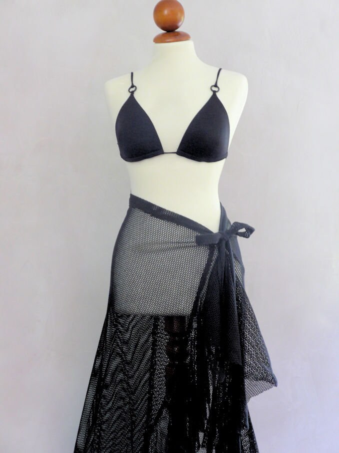 Lange Schwarze Netz Fandango Strand Vertuschen Pareo Wrap Um Rock Mit Rüsche. Mit Floral Quasten Lange Schwarze Netz Fandango Strand Vertuschen Pareo Wrap Um Rock Mit Rüsche. Mit Floral Quasten von buydanusha