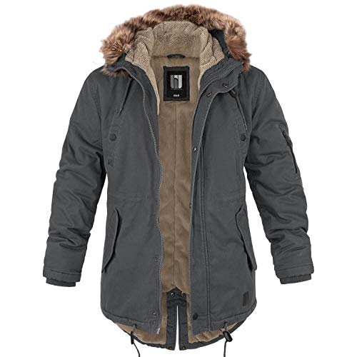 bw-online-shop Winterparka Fishtail mit Futter anthrazit - 3XL von bw-online-shop