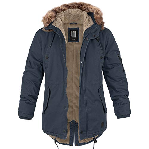 bw-online-shop Winterparka Fishtail mit Futter navy - 3XL von bw-online-shop