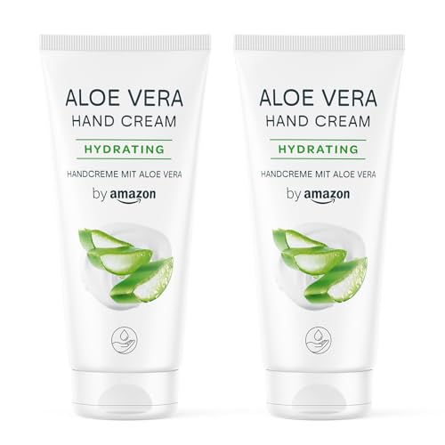 by Amazon Aloe-Vera-Handcreme, 2 x 100 ml von by Amazon
