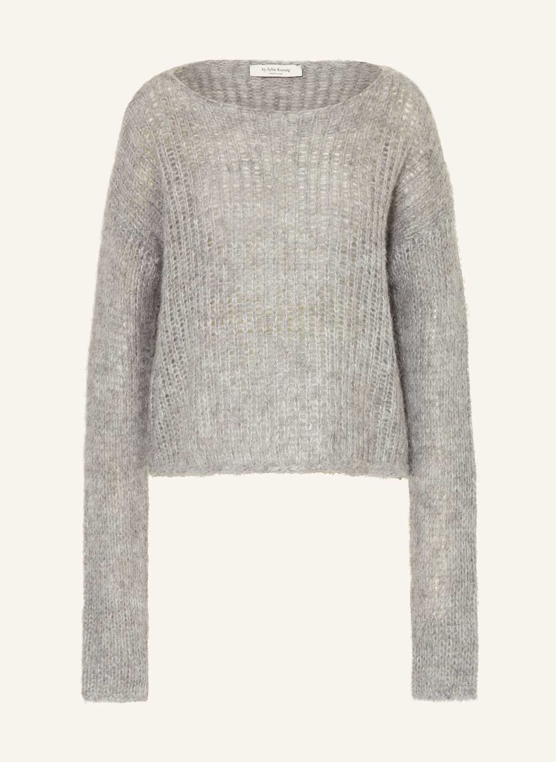 By Aylin Koenig Alpaka-Pullover Isa grau von by Aylin Koenig