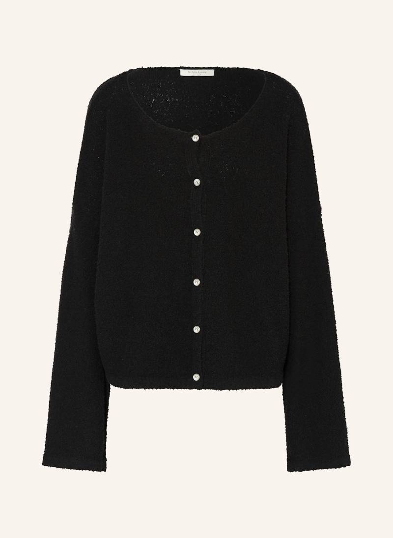 By Aylin Koenig Bouclé-Strickjacke Inéz schwarz von by Aylin Koenig