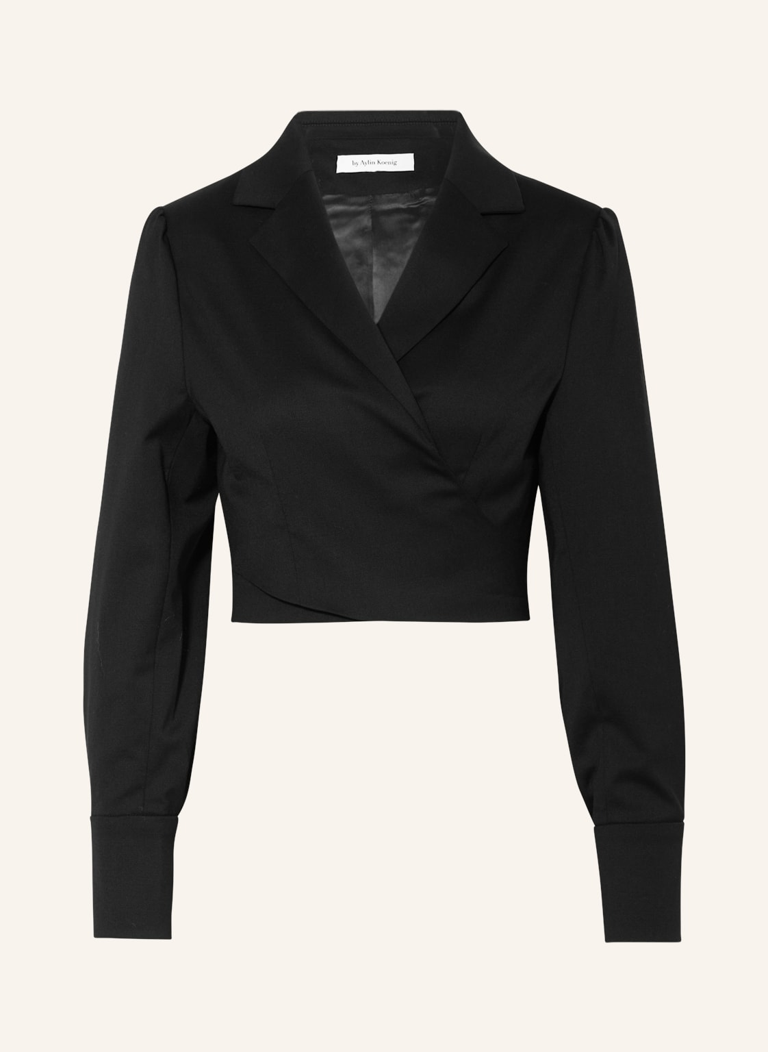 By Aylin Koenig Wickelbluse Liv schwarz von by Aylin Koenig