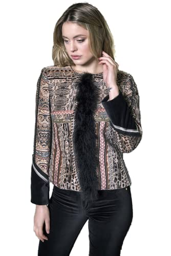 by Morgana Italy Damen MW7J101 Jacke, Schwarz (Unic U), Large (Herstellergröße:Large) von by Morgana Italy