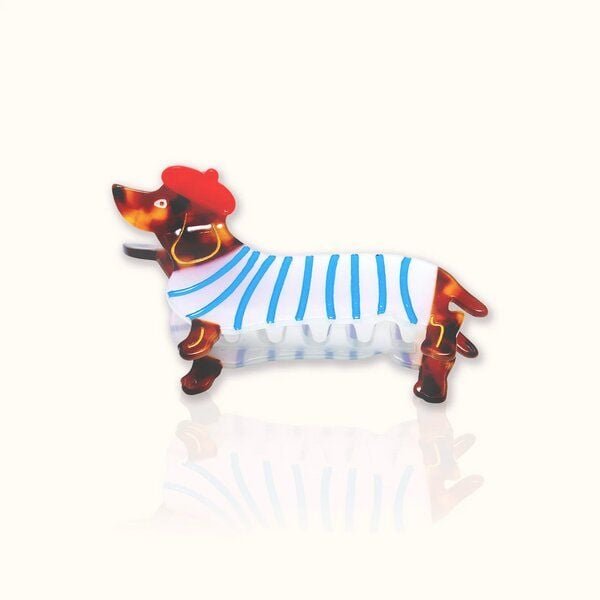 by Vivi. Haarklammer Dackel von by Vivi.