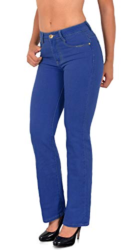 ESRA Jeans Damen High Waist Damen Jeans Stretch Damen Jeanshose bis Übergröße G400 von ESRA