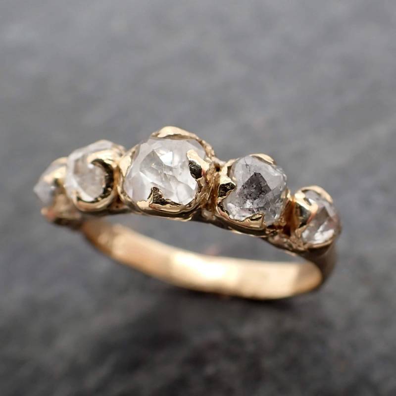 Fancy Cut Diamant 750Er Gelbgold - Verlobungsring Von Angeline von byAngeline