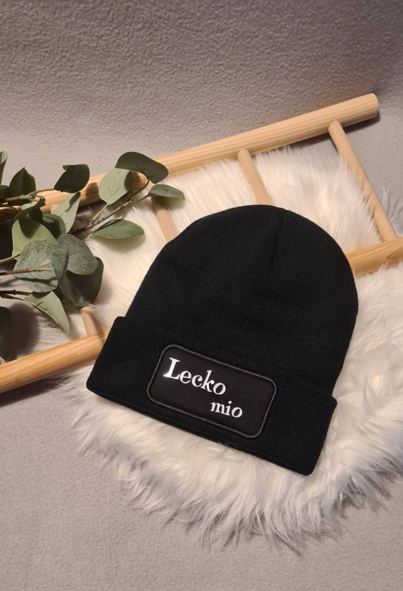 Mütze Mit Patch, Erwachsene Und Kids von byBeMaMiBe